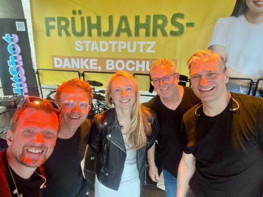 HitShot live beim Frühjahrsputz Bochum